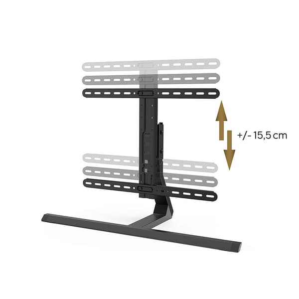 TV-stander Bord op til 65" Sort