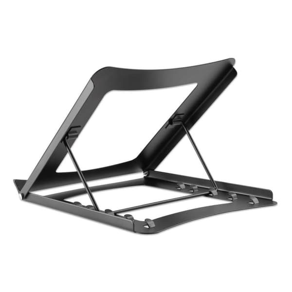 Manhattan Laptop og Tablet Stand, Justerbar (5 positioner), Velegnet til alle tablets og laptops u