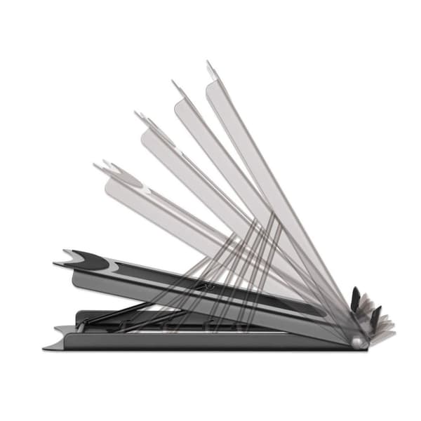 Manhattan Laptop og Tablet Stand, Justerbar (5 positioner), Velegnet til alle tablets og laptops u