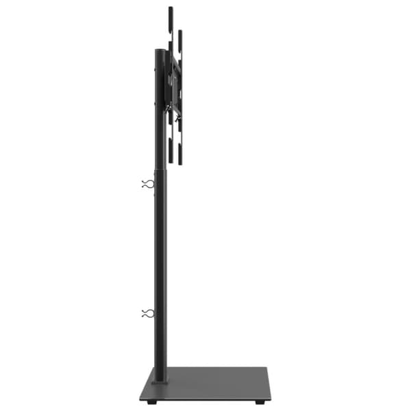 vidaXL tv-stativ til hjørne 1 hylde til 32"-65" sort