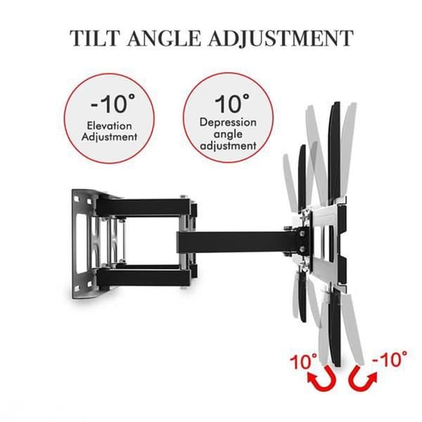Väggfäste För Vinkel-TV För Flat Screen 32" - 70" - 50kg