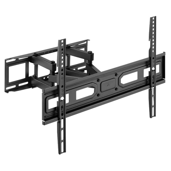 Veggbrakett med full bevegelse 37-80" maks 40 kg Sort