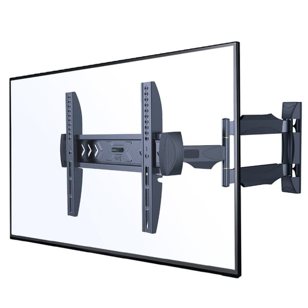 Full Motion-veggfeste for 32-55" TV - Maks 30 kg Sort