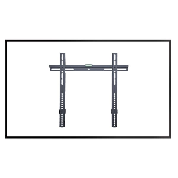 Slank veggbrakett for 32-55" TV-er med fast montering