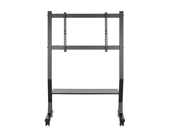 TV-Stativ på hjul - 45”-90” - Svart