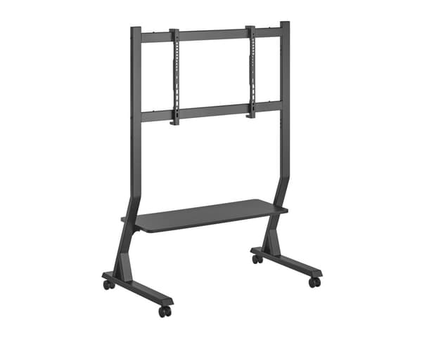 TV-stativ på hjul - 45”-90” - Svart | CDON