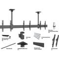 Miniatyrbild 9 av 11: Multibrackets M Menu Board Mount Pro MBC3X1U takfäste för tre 40-65 tums skärmar