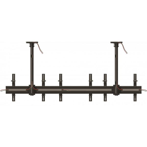 Multibrackets M Menu Board Mount Pro MBC3X1U takfäste för tre 40-65 tums skärmar