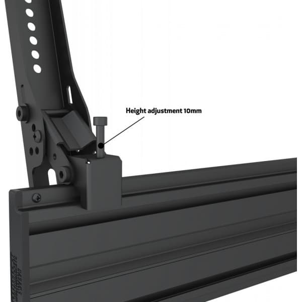 Multibrackets M Ceiling Mount Pro MBC4X1U -takfäste för fyra 40-65" skärmar