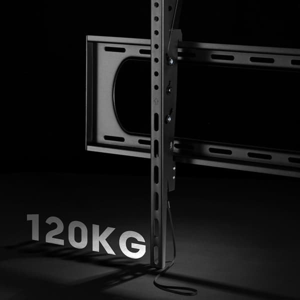 Maclean TV- eller bildskärmsfäste, max. VESA 900x600, 60-120", 120 kg, svart, MC-750N