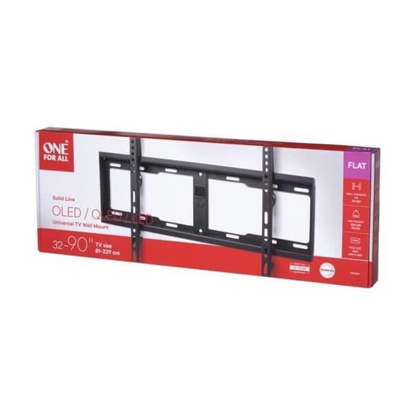 ONE FOR ALL WM4611 Väggfäste för skärmar från 81 till 229 cm (32 till 90") - Maxvikt: 100 kg