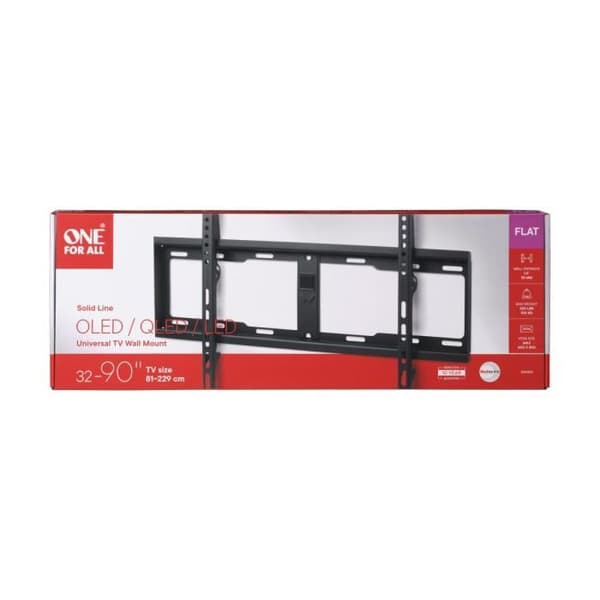 ONE FOR ALL WM4611 Väggfäste för skärmar från 81 till 229 cm (32 till 90") - Maxvikt: 100 kg