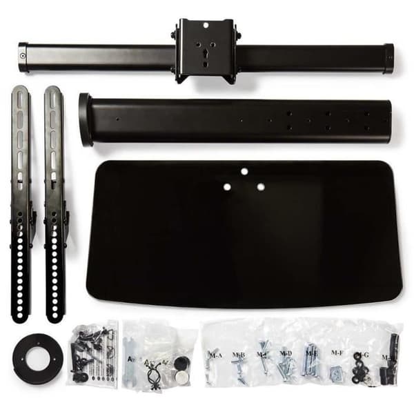 NEDIS Full mobilitetsstöd för 32-65" TV - Max vikt 45 kg - Höjdjusterbar i 3 lägen