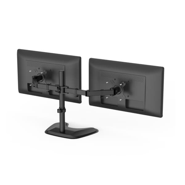 INF Monitorstativ - Ergonomisk gasfjeder skrivebordsmontering