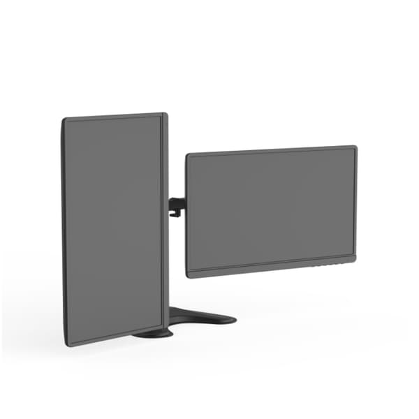 INF Monitorstativ - Ergonomisk gasfjeder skrivebordsmontering