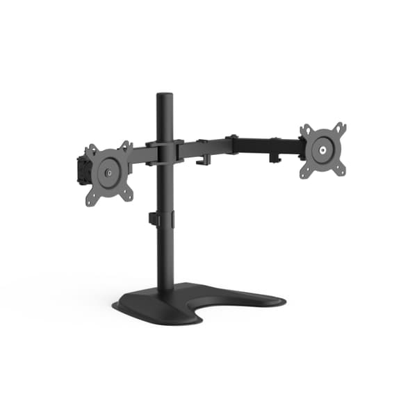 INF Monitorstativ - Ergonomisk gasfjeder skrivebordsmontering
