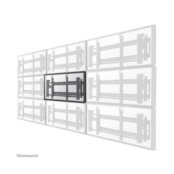 Stödvägg NEWSTAR LFD-W2000 för LCD-skärm - Svart - Skärmstorlek: 60"-100" - Nejat 30° Svart