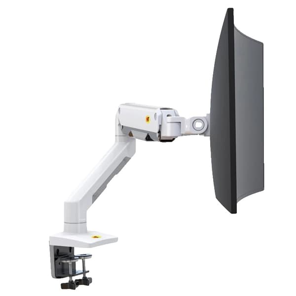 Monitor Skrivebordsstativ, Passer til 27"-45" Skærme, Understøtter 11-35,2 lbs,Sort WHITE