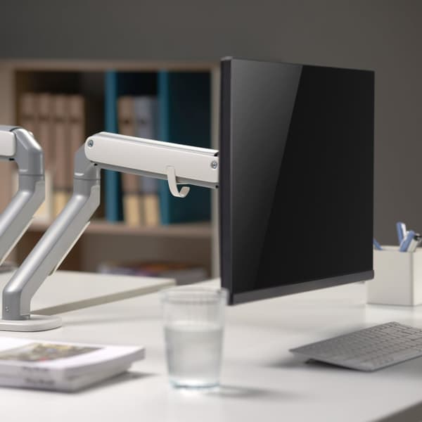 Alterzone Arm Chroma Enkelt Monitor Arm, Hvid