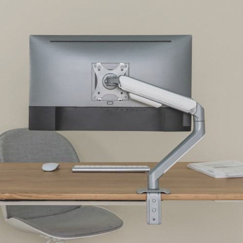 Alterzone Arm Lift Enkelt Monitor Arm, Hvid