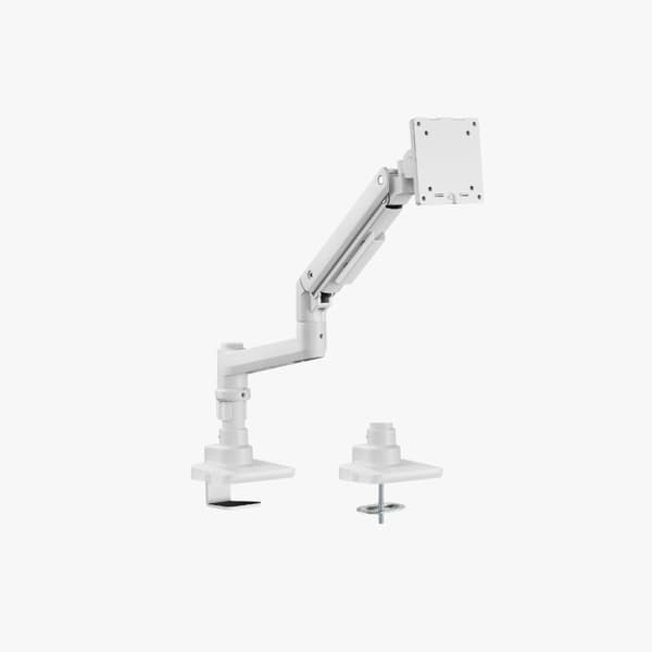 Alterzone Arm Luxe Heavy-duty monitorivarsi, valkoinen