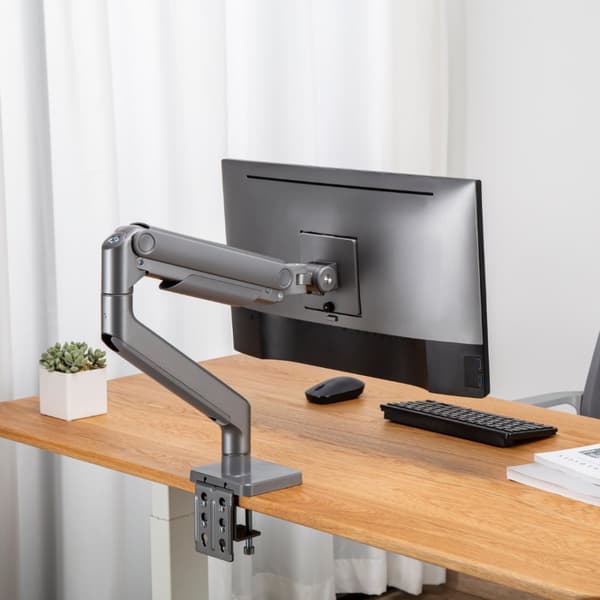 Alterzone Arm Momentum Kraftig Enkel Monitorarm, Grå