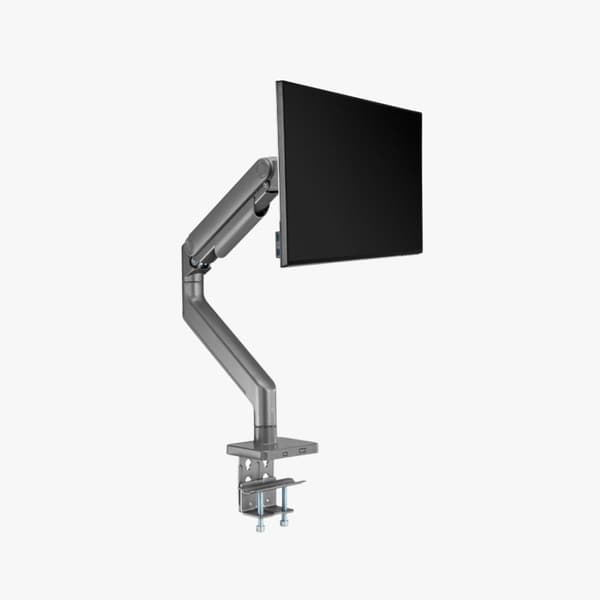 Alterzone Arm Momentum Kraftig Enkel Monitorarm, Grå