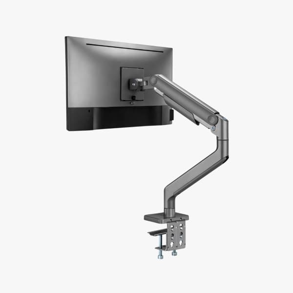 Alterzone Arm Momentum Kraftig Enkel Monitorarm, Grå