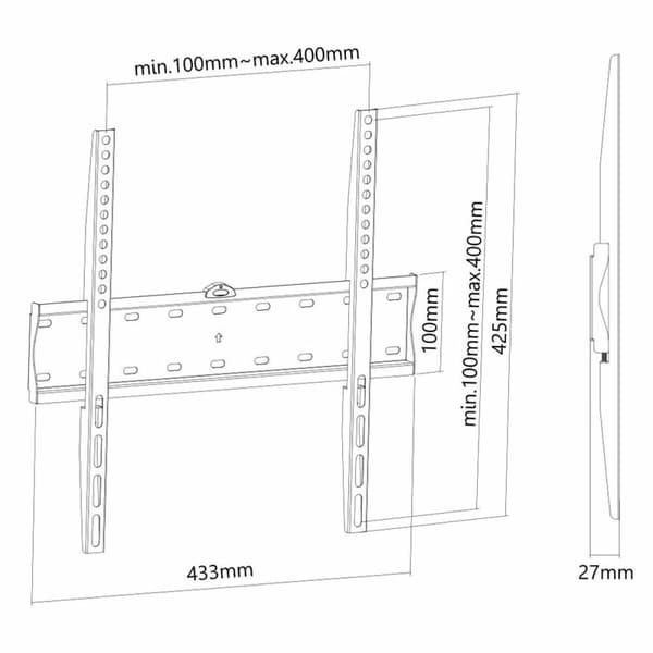 TV-fäste Neomounts FPMA-W300BLACK