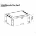 Miniatyrbillede 3 af 4: Laptopbord V7 DT1HARS-1E