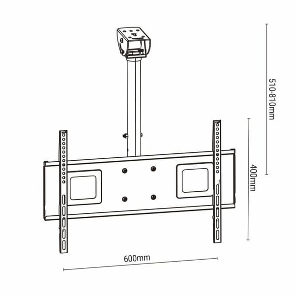 TV-holder TM Electron 32" - 65" 60 Kg