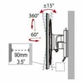 Miniatyrbillede 2 af 3: TV-holder Haeger WB-T37.021A 17" - 37"