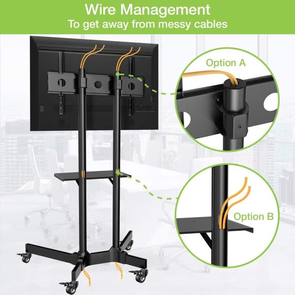 TV-holder Techly ICA-TR16T 70" 50 kg