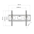 Miniatyrbillede 2 af 2: TV-holder RAMT AR-11 70" 42" 100 kg