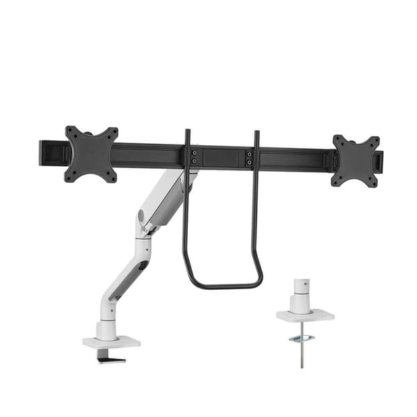 Skærm bord støtte Neomounts DS75S-950WH2 Hvid 27"