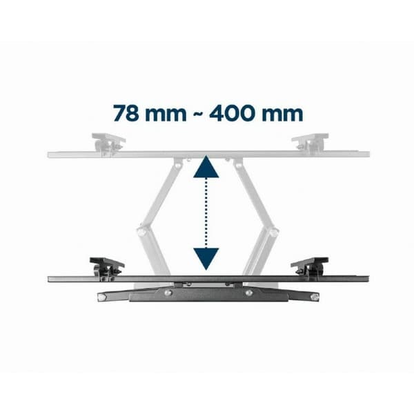 Vægkonsol GEMBIRD WM-70ST-01 70" 37"