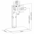 Miniatyrbillede 6 af 9: Skærm bord støtte Equip 65012607101 32"
