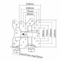 Miniatyrbilde 3 av 5: Skjermbordstøtte Neomounts NM-TC100BLACK Svart