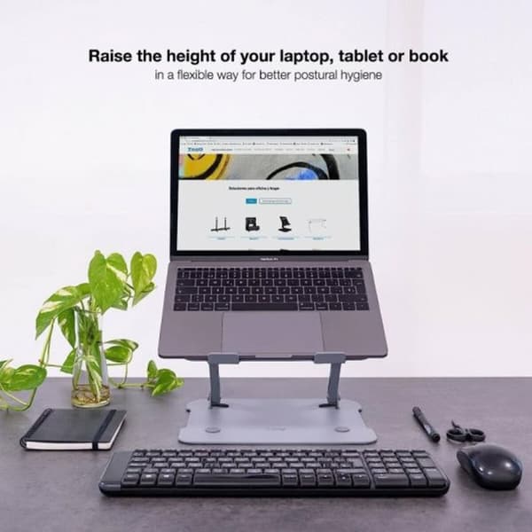 Notebookstativ TooQ TQLRS0012-AL-G Aluminium