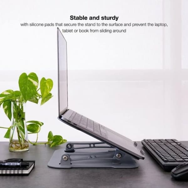 Notebookstativ TooQ TQLRS0012-AL-G Aluminium