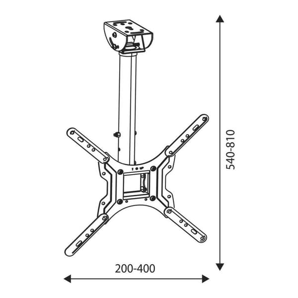 TV-teline TM Electron 30 Kg 26-55"