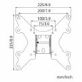Pikkukuva 2 / 3: TV-teline Haeger 5608475 23" - 37"