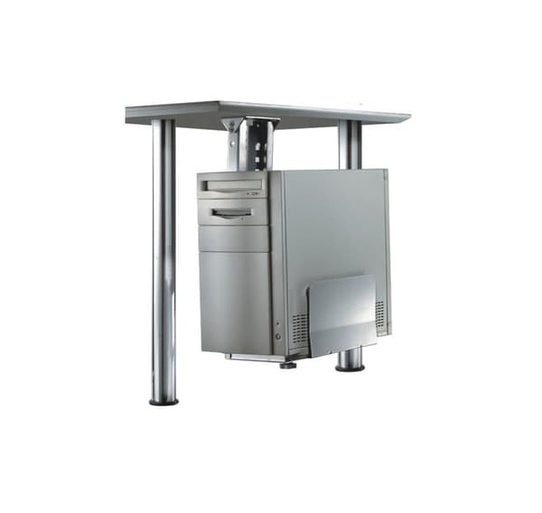 Pc acc skrivebordsmontering 30kg/cpu-d200silver, Neomounts