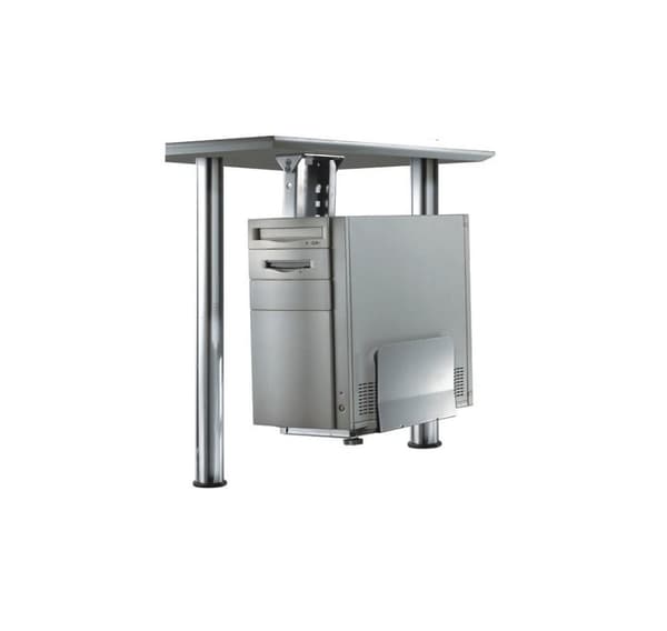Pc acc skrivebordsmontering 30kg/cpu-d200silver, Neomounts