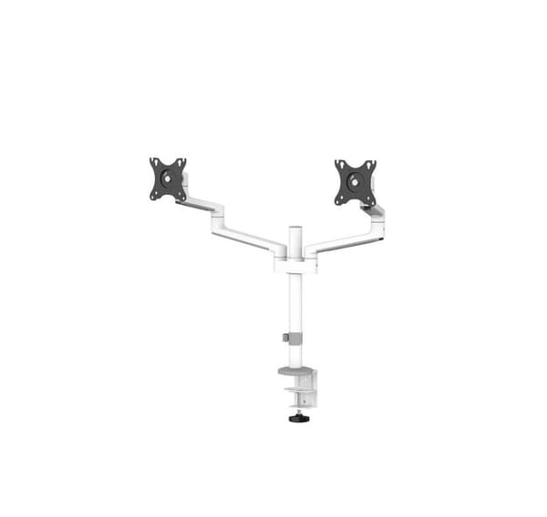 Monitortillbehör skrivbordsfäste 17-27''/dubbel ds60-425wh2, Neomounts Vit