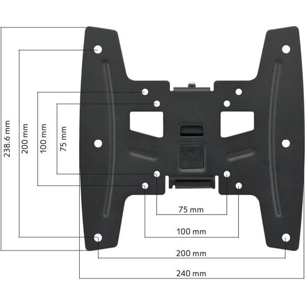EN FÖR ALLA WM4211 väggfäste för 42-107 cm (19-42") skärmar