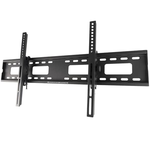 Maclean MC-422 TV Väggfäste Heavy Duty 43"-100" max VESA 800x400 120kg Tiltbar +/-15° Fäste Hållare Hängare med vattenpasstillbehör