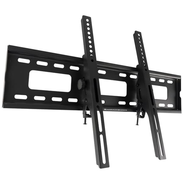 Maclean TV MC-421 Vægmonteringsbeslag 32"-90" VESA 600x400 80 kg Vip Universal Justerbart vaterpas tilbehør Flad Slank