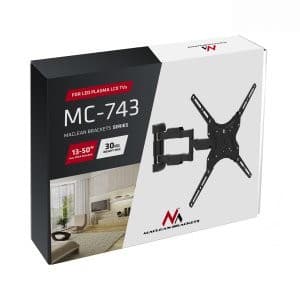 Maclean MC-743 TV-fatning 127 cm (65") Sort