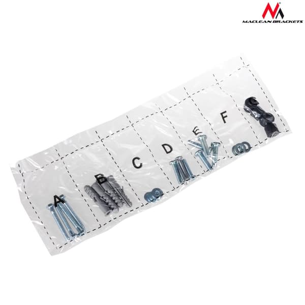 TV Holder 13'' - 42'' Maclean MC-777 sort 35 kg VESA 200x200
